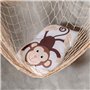 Coussin HappyFriday Mr Fox Multicouleur Singe 40 x 30 cm