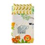 Jeu de draps HappyFriday Mr Fox Wild Multicouleur Lit de bébé 2 Pièces