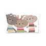 Housse de coussin HappyFriday Moshi Moshi Rabbit Family Multicouleur 50 x 30 cm