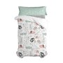 Parure de couette HappyFriday Moshi Moshi Best Buddies Multicouleur Lit 1 persone 2 Pièces