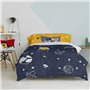 Parure de couette HappyFriday Mr Fox Starspace  Multicouleur Lit 1 persone 2 Pièces