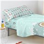 Drap housse HappyFriday HAPPYNOIS Multicouleur 105 x 200 x 32 cm