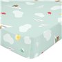 Drap housse HappyFriday HAPPYNOIS Multicouleur 105 x 200 x 32 cm