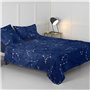 Drap HappyFriday Blanc Cosmos Multicouleur 180 x 270 cm (Cosmos)