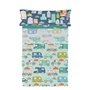 Jeu de draps HappyFriday Moshi Moshi Holidays  Multicouleur Lit 1 persone 2 Pièces