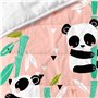 Couvre-lit HappyFriday Moshi Moshi Rose 100 x 130 cm Ours Panda