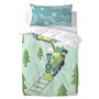 Taie d'oreiller HappyFriday Happynois Train Multicouleur 50 x 75 cm