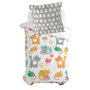 Taie d'oreiller HappyFriday Moshi Moshi Cat & mouse Multicouleur 80 x 80 cm