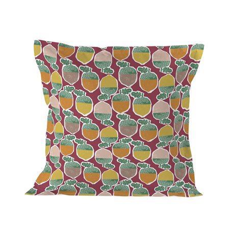 Taie d'oreiller HappyFriday Moshi Moshi Harvestwood Multicouleur 80 x 80 cm