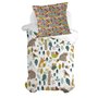 Taie d'oreiller HappyFriday Moshi Moshi Harvestwood Multicouleur 80 x 80 cm