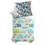 Taie d'oreiller HappyFriday Moshi Moshi Holidays Multicouleur 80 x 80 cm