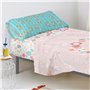 Drap housse HappyFriday MOSHI MOSHI Multicouleur 105 x 200 x 32 cm