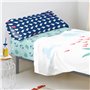 Drap housse HappyFriday MOSHI MOSHI Multicouleur 105 x 200 x 32 cm