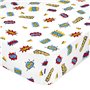 Drap housse HappyFriday MR FOX Multicouleur 105 x 200 x 32 cm