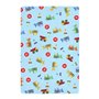 Drap housse HappyFriday MR FOX Bleu Multicouleur 70 x 140 x 14 cm