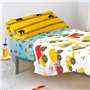 Drap housse HappyFriday MR FOX Multicouleur 105 x 200 x 32 cm