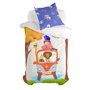 Taie d'oreiller HappyFriday Mr Fox Van Multicouleur 80 x 80 cm