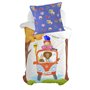 Taie d'oreiller HappyFriday Mr Fox Van Multicouleur 80 x 80 cm