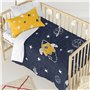 Parure de couette HappyFriday Mr Fox Starspace  Multicouleur Lit de bébé 2 Pièces