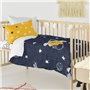 Parure de couette HappyFriday Mr Fox Starspace  Multicouleur Lit de bébé 2 Pièces