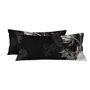 Taie d'oreiller HappyFriday Onyx Multicouleur 45 x 110 cm (2 Unités)