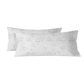 Taie d'oreiller HappyFriday Blanc Valley Multicouleur 45 x 110 cm (2 Unités)