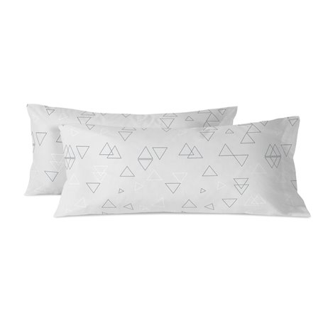 Taie d'oreiller HappyFriday Blanc Valley Multicouleur 45 x 110 cm (2 Unités)