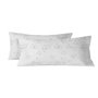 Taie d'oreiller HappyFriday Blanc Valley Multicouleur 45 x 110 cm (2 Unités)