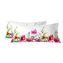 Taie d'oreiller HappyFriday Cassia Multicouleur 45 x 110 cm (2 Unités)
