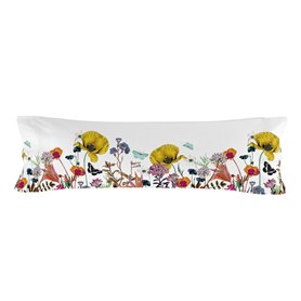 Taie d'oreiller HappyFriday Birds of paradise Multicouleur 45 x 125 cm