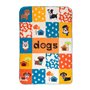 Couverture HappyFriday Mr Fox Dogs Multicouleur Microfibre 110 x 140 cm (Chien)