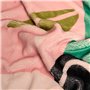 Couverture HappyFriday Moshi Moshi Panda Garden Multicouleur Microfibre 110 x 140 cm