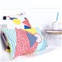 Housse de coussin HappyFriday HF Living Squiggles Multicouleur 50 x 30 cm