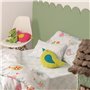 Parure de couette HappyFriday Mr Fox Little birds Multicouleur Lit 1 persone 2 Pièces