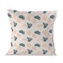 Housse de coussin HappyFriday Blanc Seaside  Multicouleur 60 x 60 cm