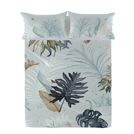 Drap HappyFriday Tropical Multicouleur 180 x 270 cm