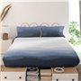 Drap HappyFriday Blanc Nightfall Multicouleur 260 x 270 cm