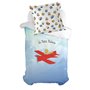 Taie d'oreiller HappyFriday Le Petit Prince Son avion Multicouleur 80 x 80 cm