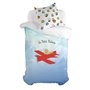 Taie d'oreiller HappyFriday Le Petit Prince Son avion Multicouleur 50 x 75 cm