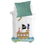 Taie d'oreiller HappyFriday Mr Fox Flying Boy Multicouleur 80 x 80 cm