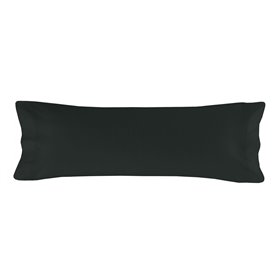 Taie d'oreiller HappyFriday BASIC Noir 45 x 110 cm