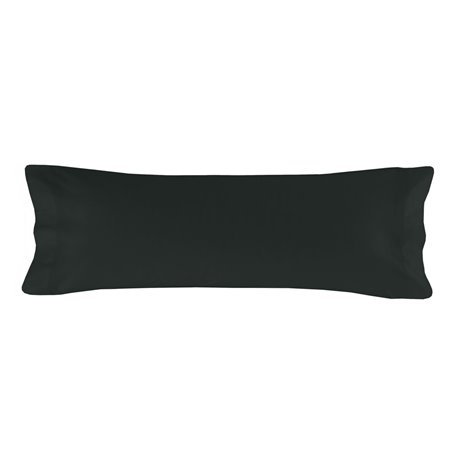 Taie d'oreiller HappyFriday BASIC Noir 45 x 110 cm