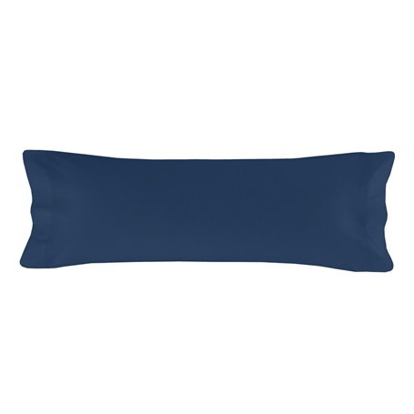 Taie d'oreiller HappyFriday BASIC Blue marine 45 x 110 cm