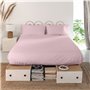 Drap HappyFriday Basic Rose clair 240 x 270 cm