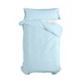 Parure de couette HappyFriday Basic Kids Bleu Lit 1 persone 2 Pièces