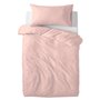 Parure de couette HappyFriday Basic Kids Rose clair Lit de bébé 2 Pièces