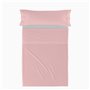 Jeu de draps HappyFriday BASIC KIDS Rose clair Lit 1 persone 2 Pièces