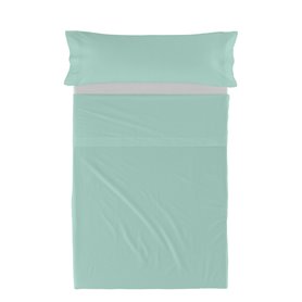 Jeu de draps HappyFriday BASIC KIDS Menthe Lit 1 persone 2 Pièces