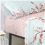 Drap housse HappyFriday Chinoiserie Multicouleur 140 x 200 x 32 cm 