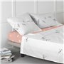 Drap housse HappyFriday BLANC Multicouleur 105 x 200 x 32 cm